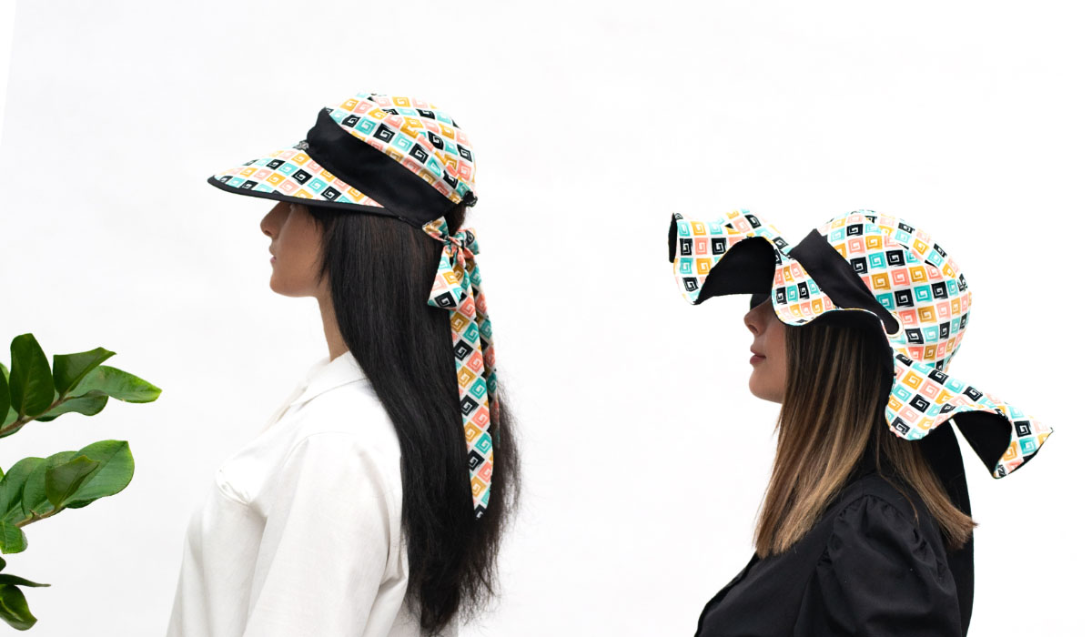 کلاه نقابدار بنددار