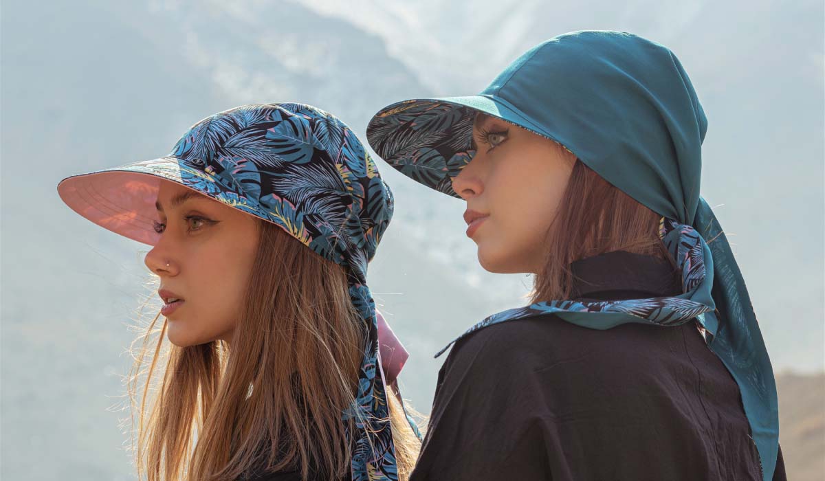 کلاه پشت گره ای 