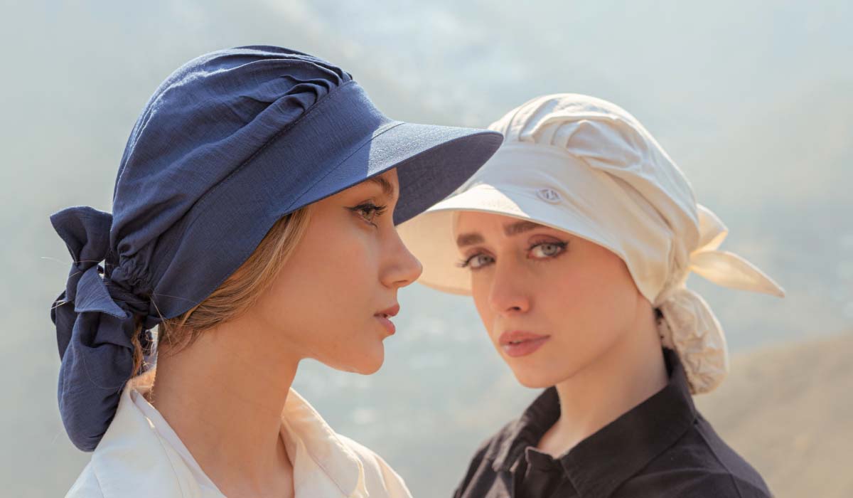 کلاه پشت کش دار ساده