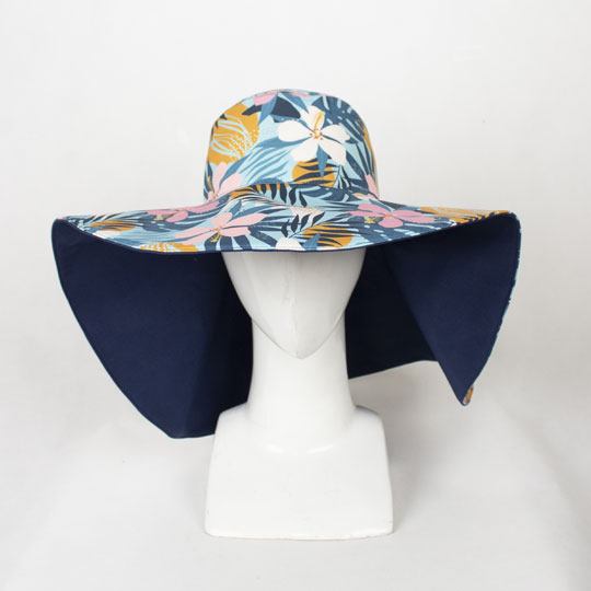 کلاه لبه بلند هاوایی روشن 5