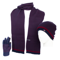 سه تیکه ژاکارد دو رنگ نقطه ای mardoone shik1