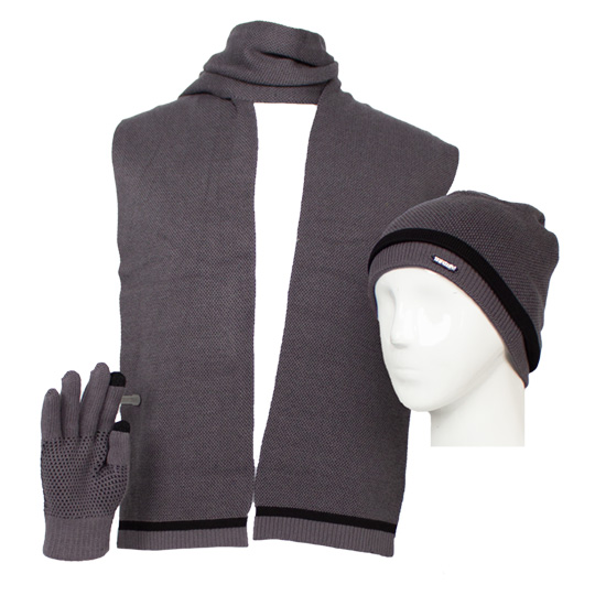 سه تیکه ژاکارد دو رنگ نقطه ای mardoone-shik6