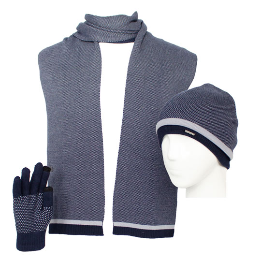 سه تیکه ژاکارد دو رنگ نقطه ای mardoone-shik3