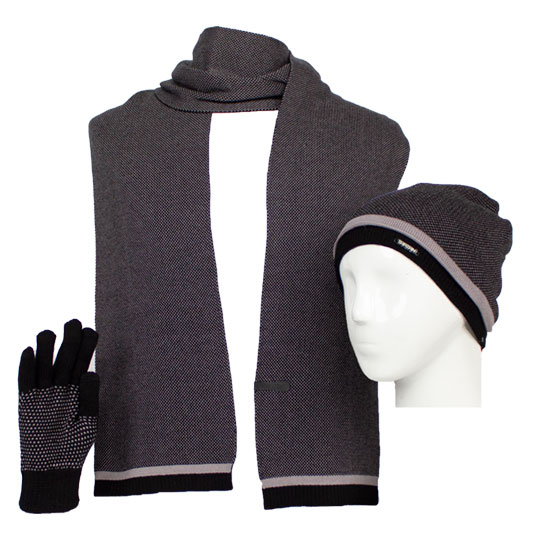 سه تیکه ژاکارد دو رنگ نقطه ای mardoone-shik5