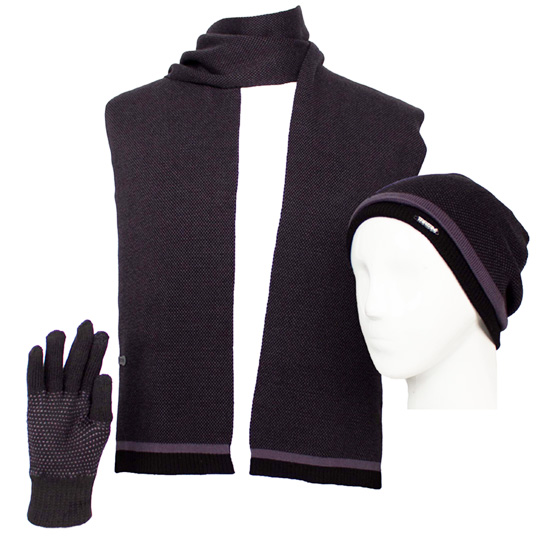 سه تیکه ژاکارد دو رنگ نقطه ای mardoone-shik4