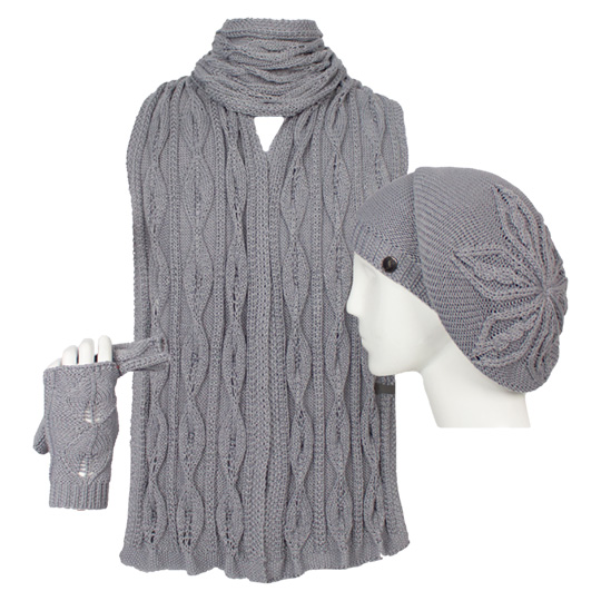 سه تکه طرح گل toosi-gol