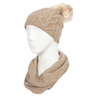 دو تکه آران مارپیچ طرح خط قلبی shokolati