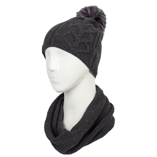 دو تکه آران مارپیچ طرح خط قلبی toosi-tire