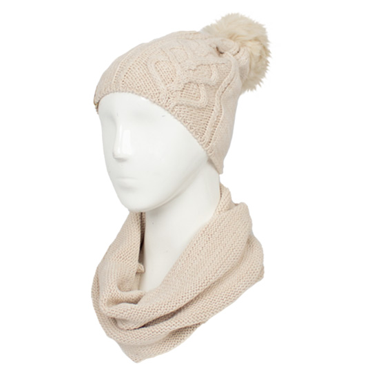 دو تکه آران مارپیچ طرح خط قلبی kerem-sefid