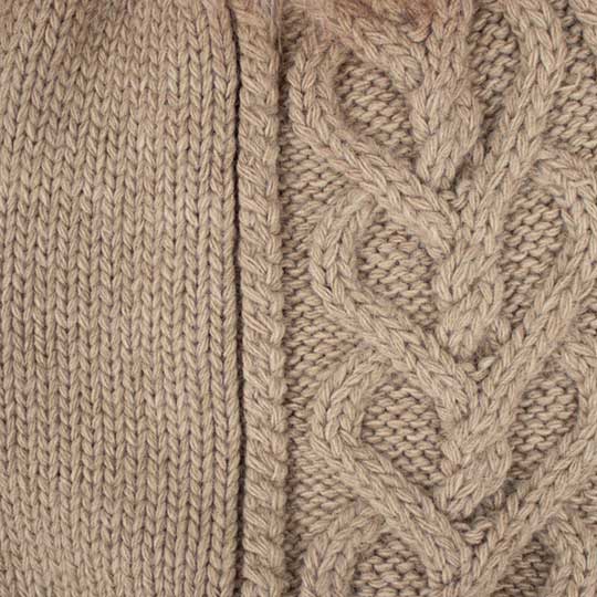 دو تکه آران مارپیچ طرح خط قلبی keremmmm-ghalbi