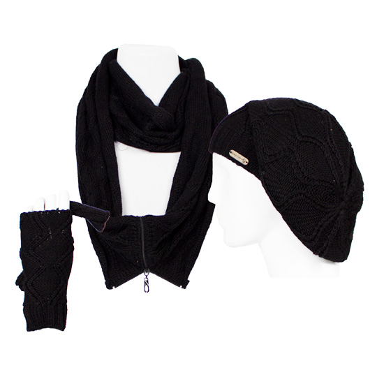 سه تکه آران طرح لوزی 2-meshki