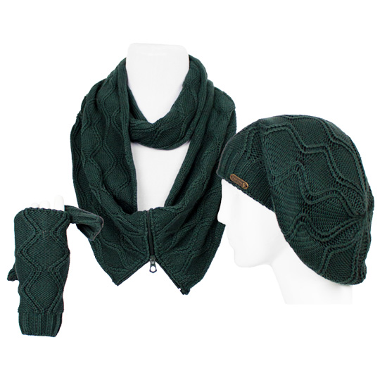 سه تکه آران طرح لوزی 3-sabz