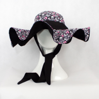 کلاه چین دار قلب پلنگی ghalbi2