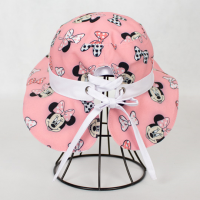 کلاه بچگانه پشت پرچ دار طرح میکی موس kids11