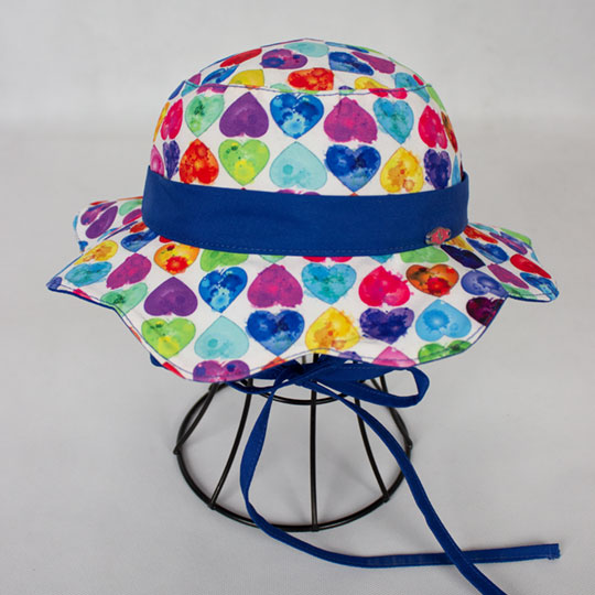 کلاه نقاب دالبر دار طرح قلب رنگی kids6-2