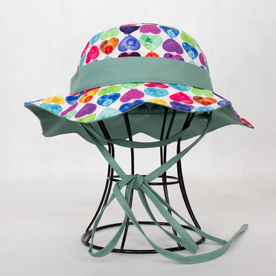 کلاه نقاب دالبر دار طرح قلب رنگی kids2