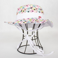 کلاه نقاب دالبر دار طرح گل ریز kids5
