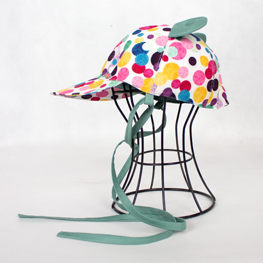 کلاه کپ بچگانه دایره رنگی kids1-2