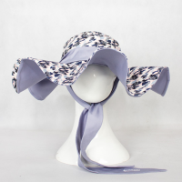 کلاه چین دار آبرنگی ریز labe dalbori2