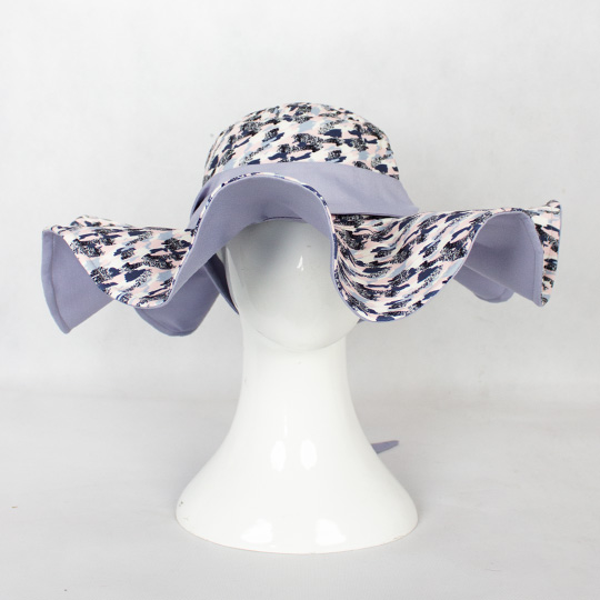 کلاه چین دار آبرنگی ریز labe-dalbori2