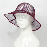 کلاه تارتن حصیری زنبوری summer soorakhi3