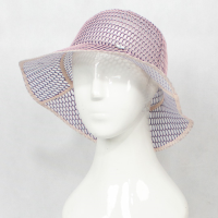 کلاه تارتن حصیری زنبوری summer soorakhi3