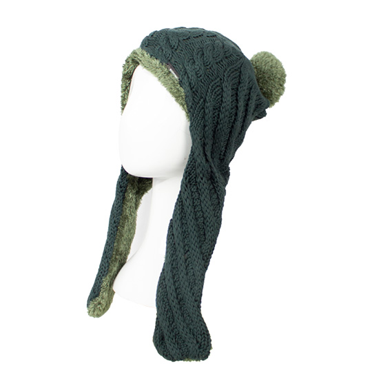 کلاه بچگانه رو گوشی بلند kolah-taki-gooshi-sabz