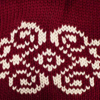 کلاه بچگانه روگوشی ghermez kerem