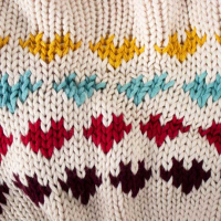 سه تکه بچگانه طرح قلب رنگی 3 tike bache1