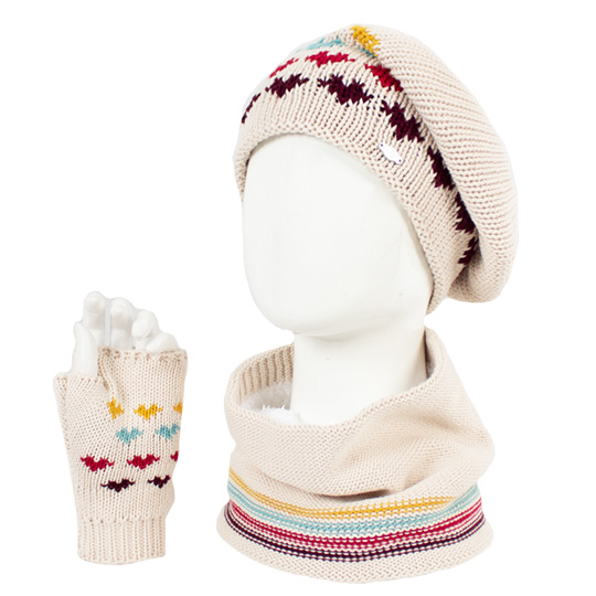 سه تکه بچگانه طرح قلب رنگی 3-tike-bache1