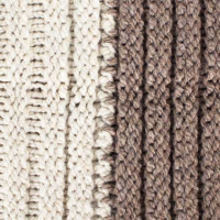 شال رینگی بافت درشت kerem shokolati