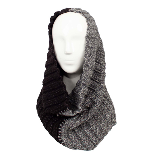 شال رینگی بافت درشت meshki-toosi