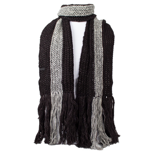 شال ریش‌دار طرح خط shal-toosi