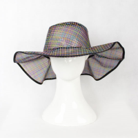 کلاه زونیکس یک لبه چهارخونه zoonix2 1