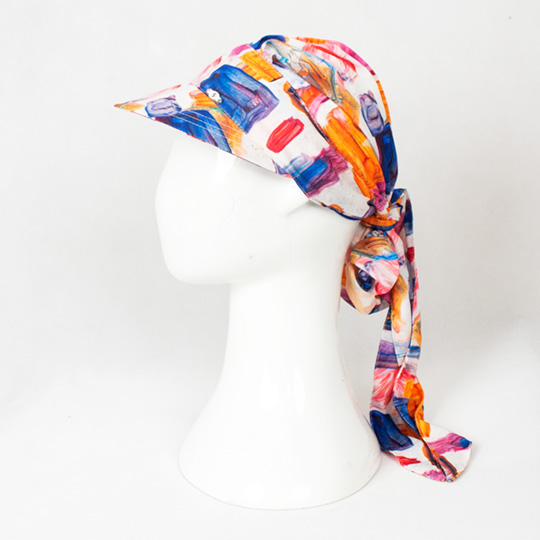 کلاه پشت کش‌دار مربع رنگی eslahi-posht-kesh1