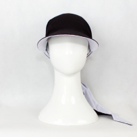 کلاه پشت گره‌ای  مشکی سفید gere2 2