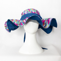 کلاه چین‌دار مارپیچ رنگی chin chin1