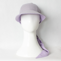 کلاه پشت گره‌ای یاسی طوسی روشن gere7 2