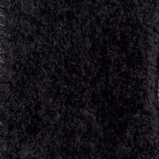 سه تیکه کلاه منگلوله دار طرح مارپیچ مشکی