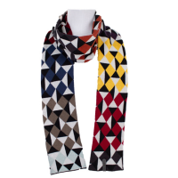 شال طرح لوزی رنگی shal hame rang