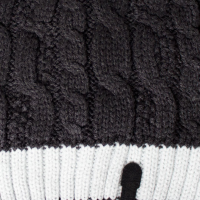 شال کلاهی دو رنگ مارپیچ sormei toosi