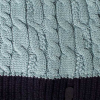 شال کلاهی دو رنگ مارپیچ sormei toosi