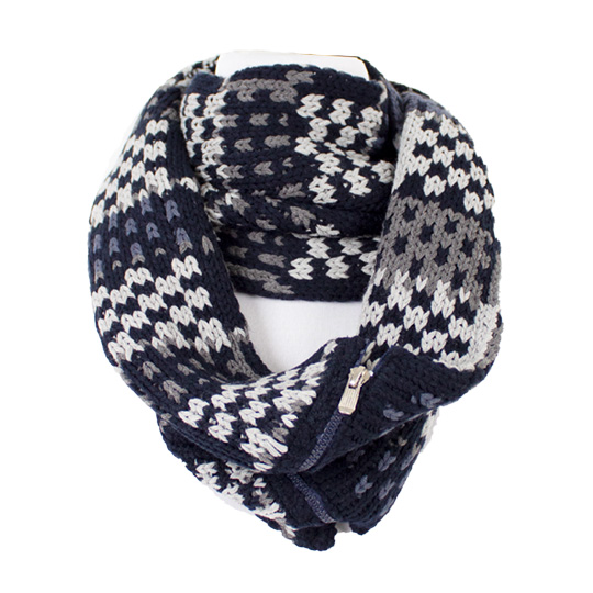 شال رینگی زیپ‌دار gardani-zip1-1