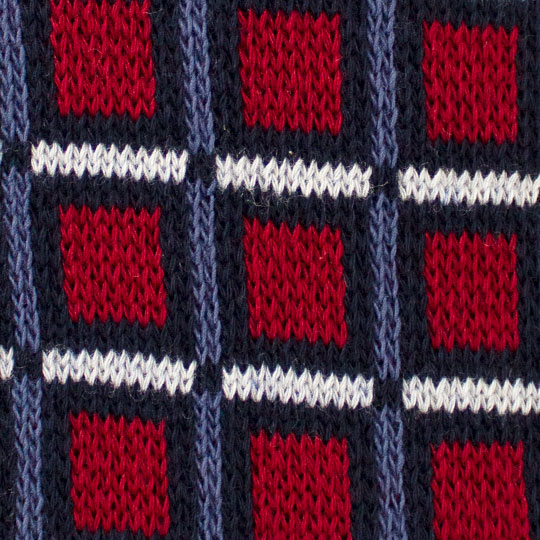 شال طرح مربع چهار رنگ zesht5-2