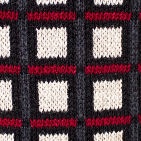 شال طرح مربع چهار رنگ zesht4-2