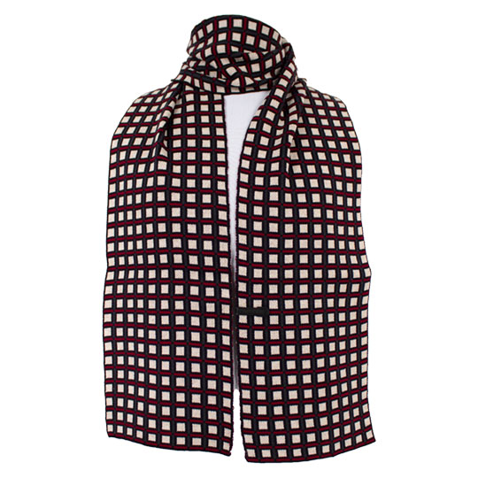 شال طرح مربع چهار رنگ zesht4