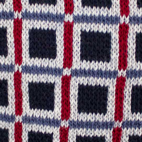 شال طرح مربع چهار رنگ zesht6-2