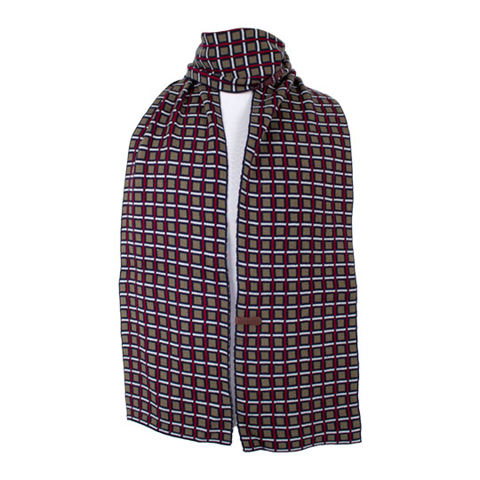 شال طرح مربع چهار رنگ zesht2