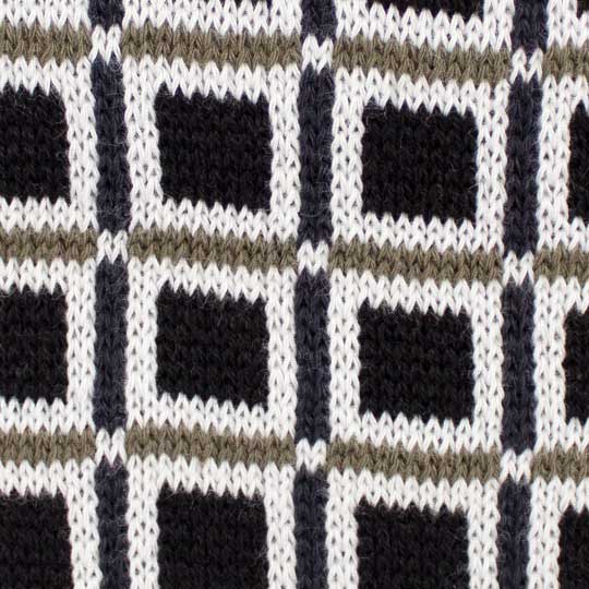 شال طرح مربع چهار رنگ zesht1-2