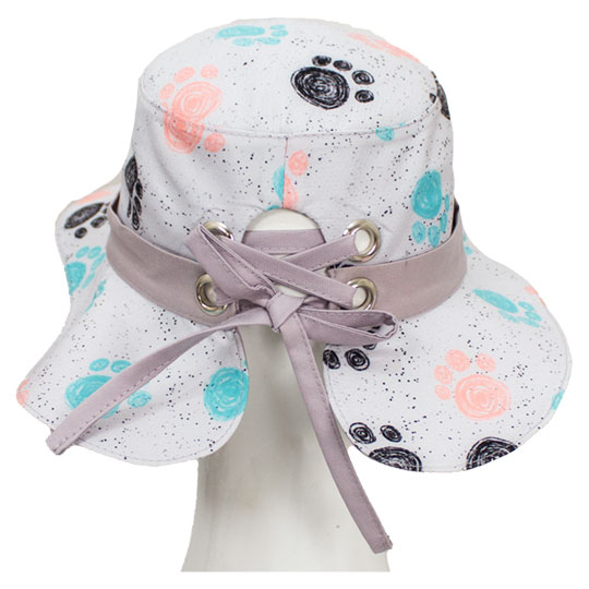 کلاه بچگانه پشت پرچ دار طرح پنجه 11-1